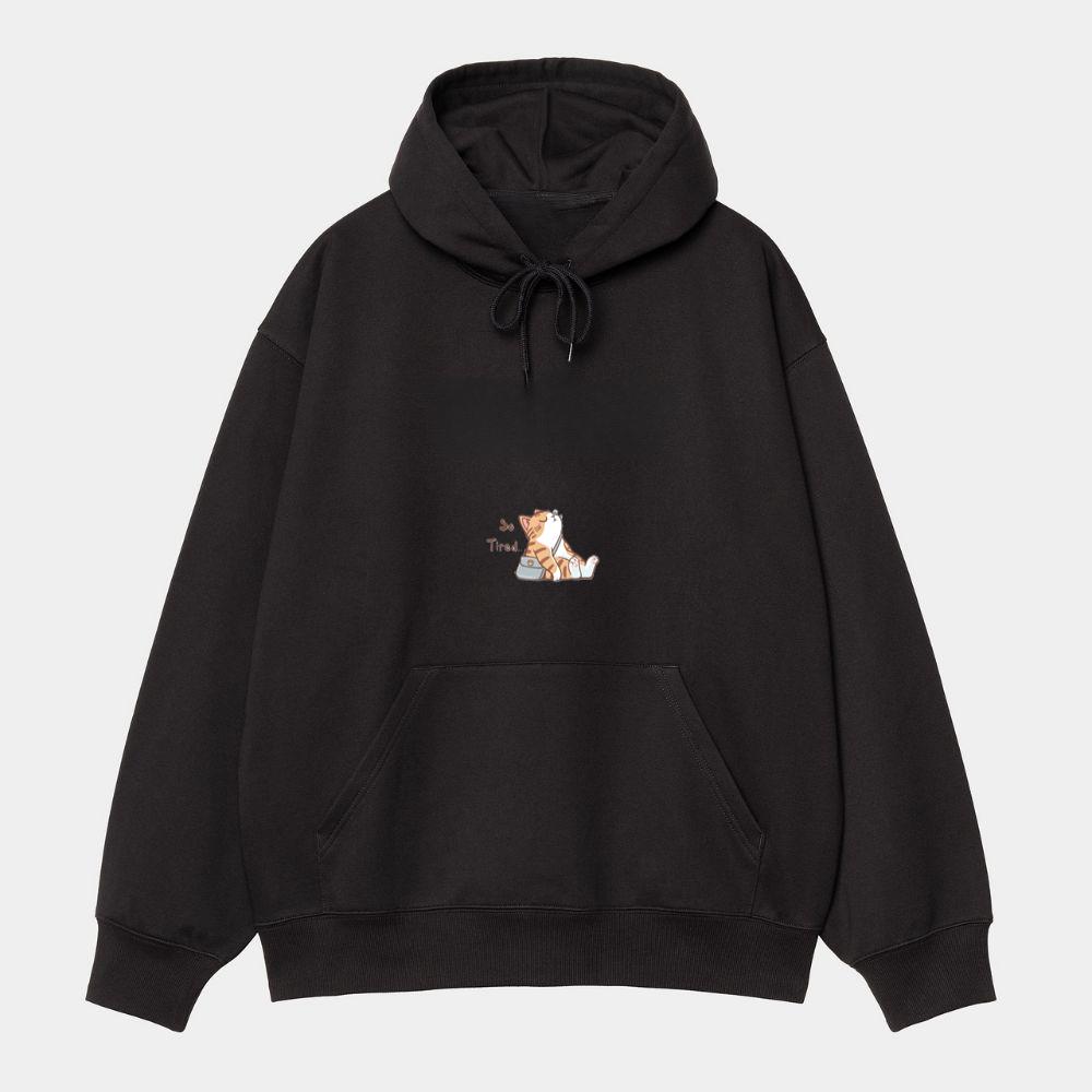 Cat's Long Day Hoodie