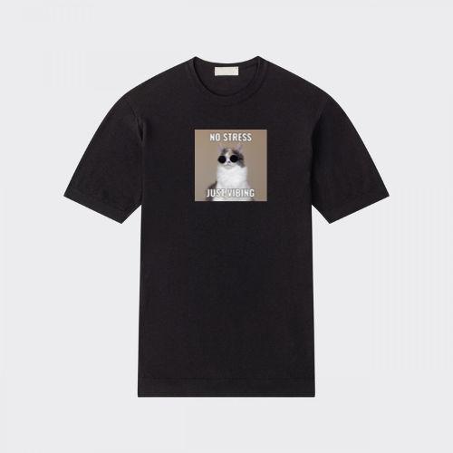 Cat's Stress-Free Vibe T-Shirts