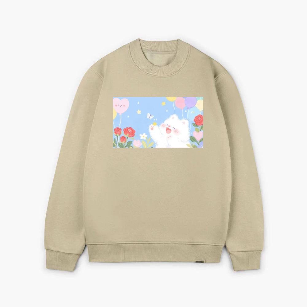 Celebration Bear with Stars and Balloons Sweatsrhits