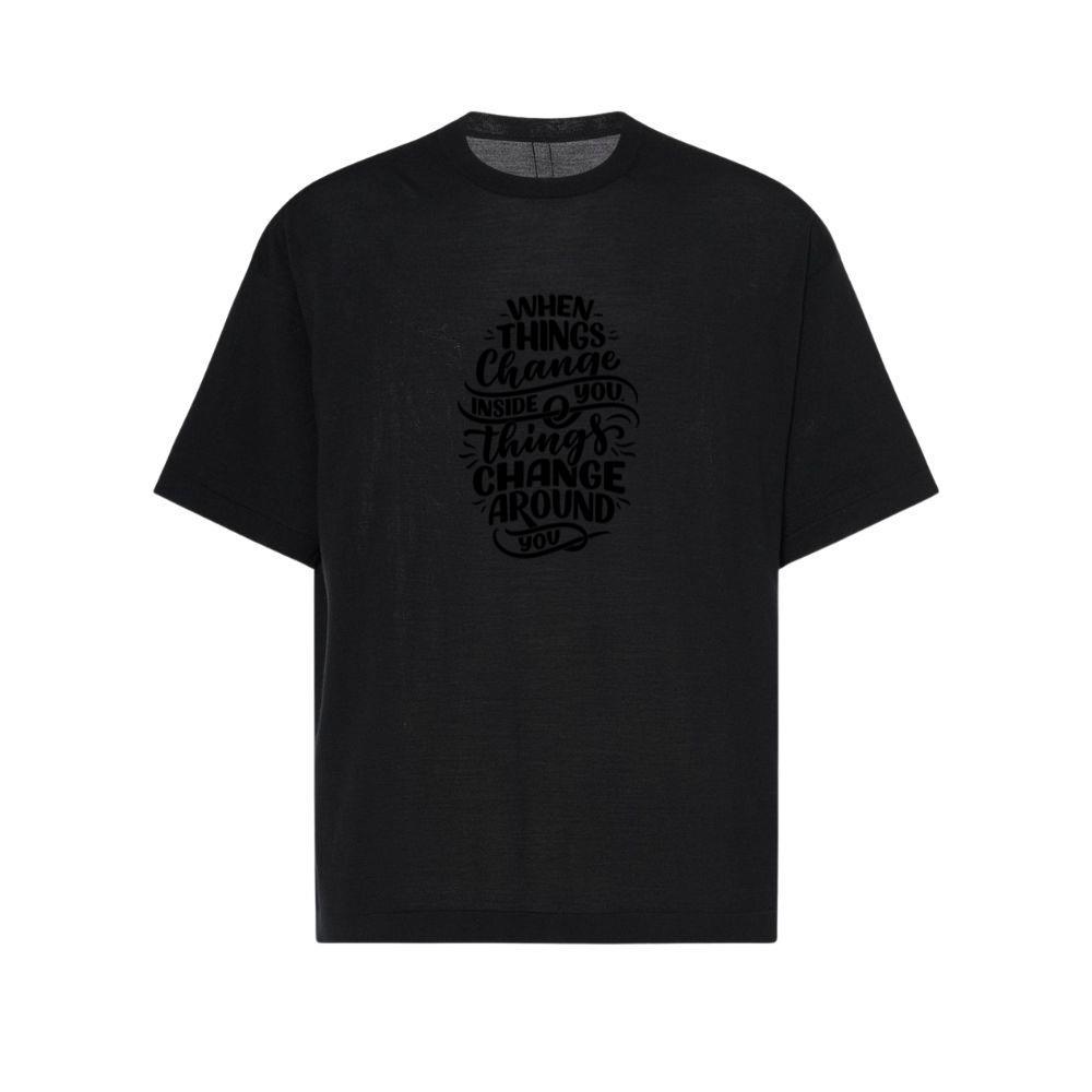Changing Yourseft Quote Cool Unisex Top TShirts Parentins