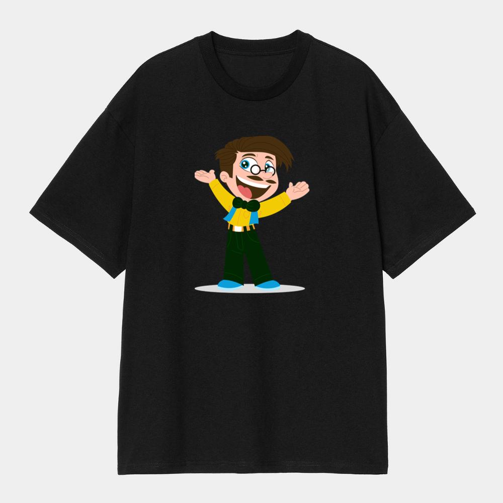 Cheerful Man with Bowtie T-Shirts