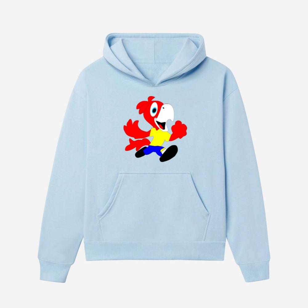 Cheerful Running Parrot Hoodies