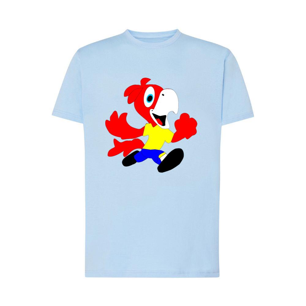 Cheerful Running Parrot T-Shirts