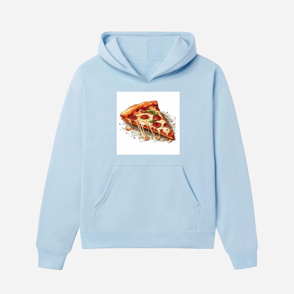 Cheesy Pepperoni Pizza Slice Hoodies