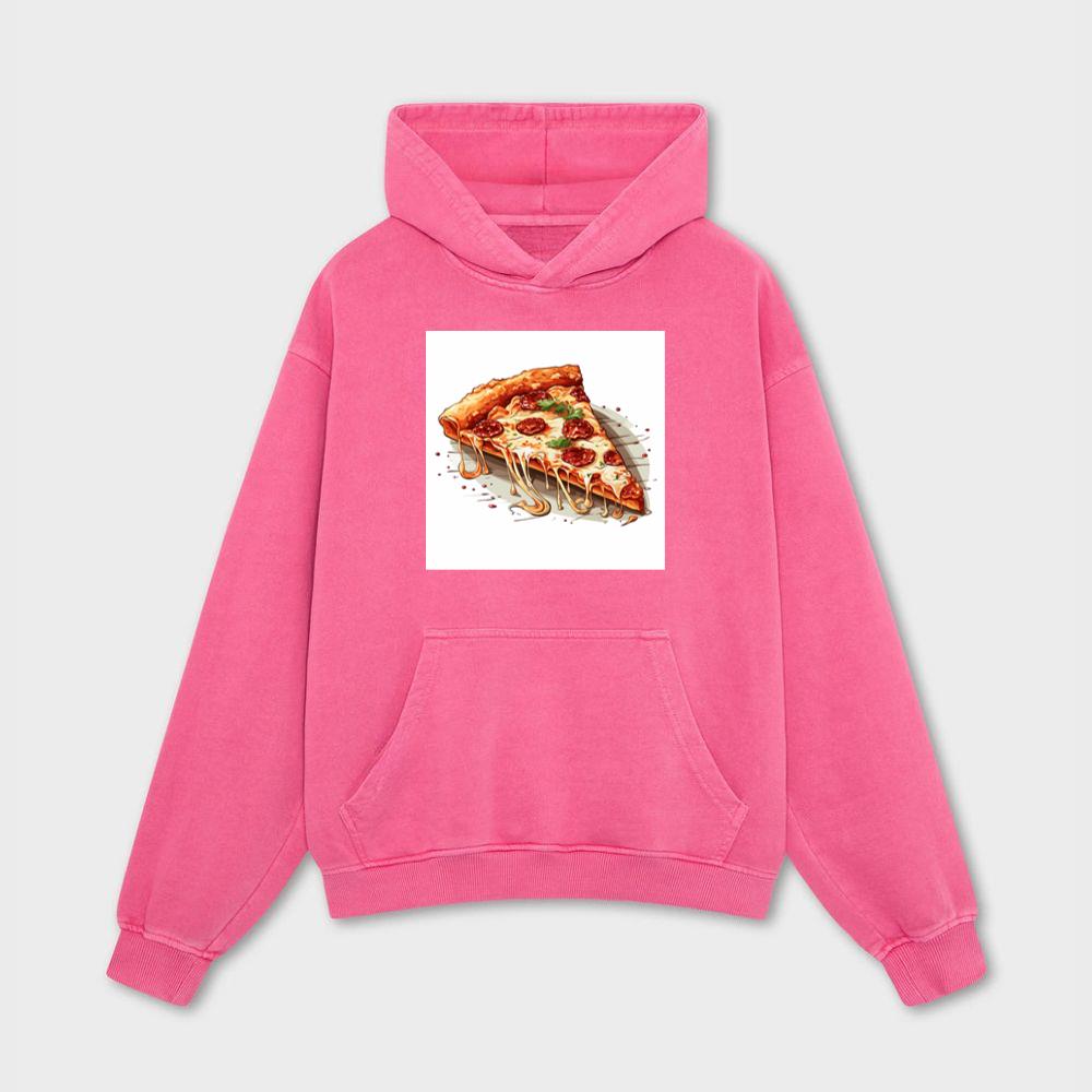 Cheesy Pepperoni Pizza Slice Hoodies