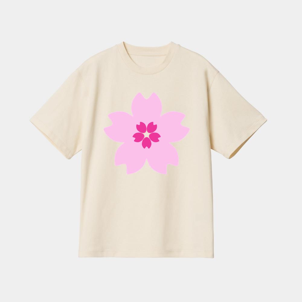 Cherry Blossom Flower T-Shirt - Image 4