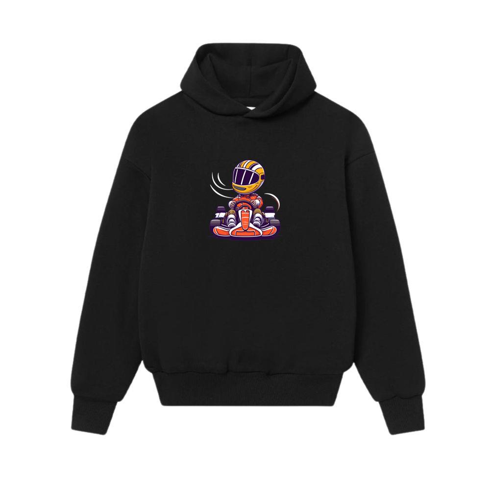 Chibi Cart Rider Turning Hoodies