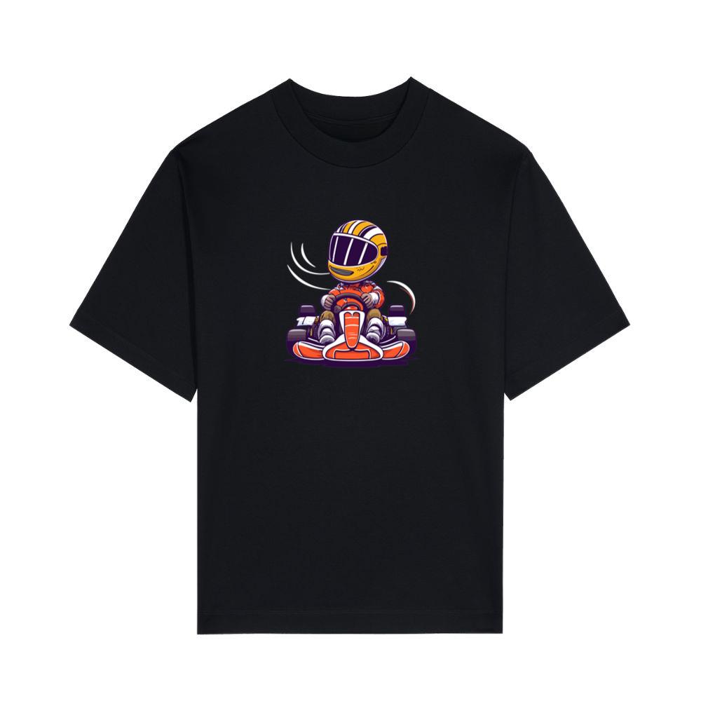 Chibi Cart Rider Turning T-Shirts