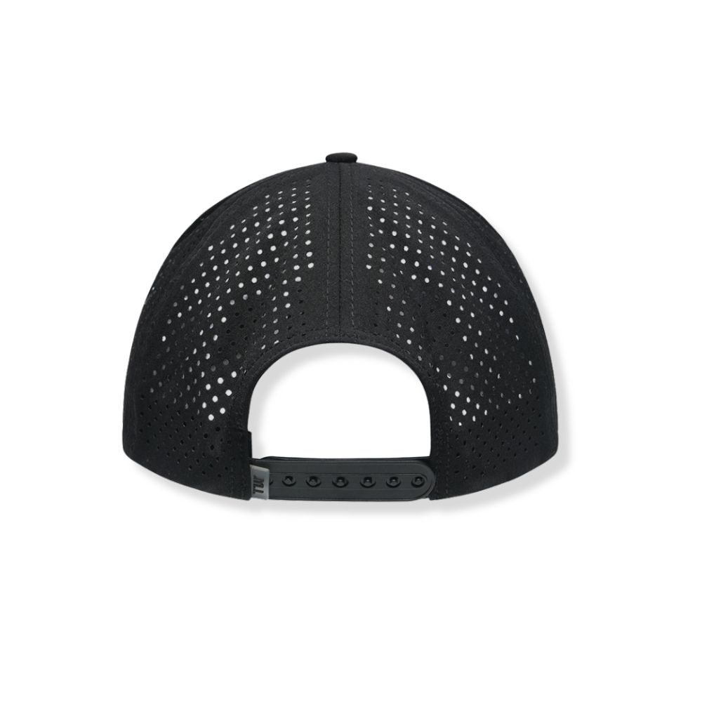 Chillax Bro Skeleton on Moon Cartoon Design Black Hat - Image 2