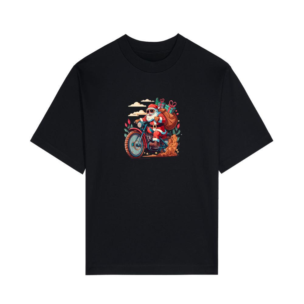 Chrismas Santa Rider Vintage T-Shirts