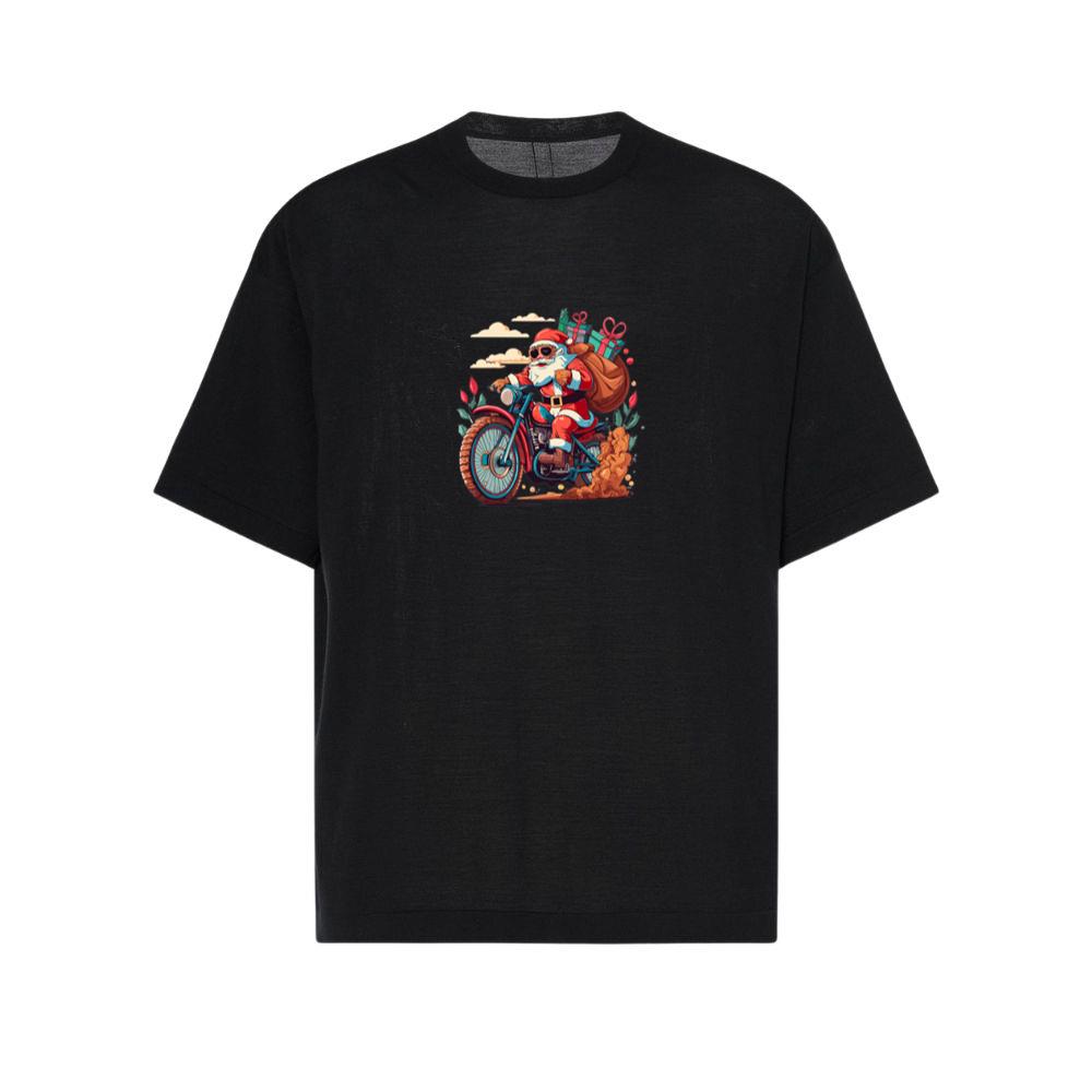 Chrismas Santa Rider Vintage TShirts Shopolaty