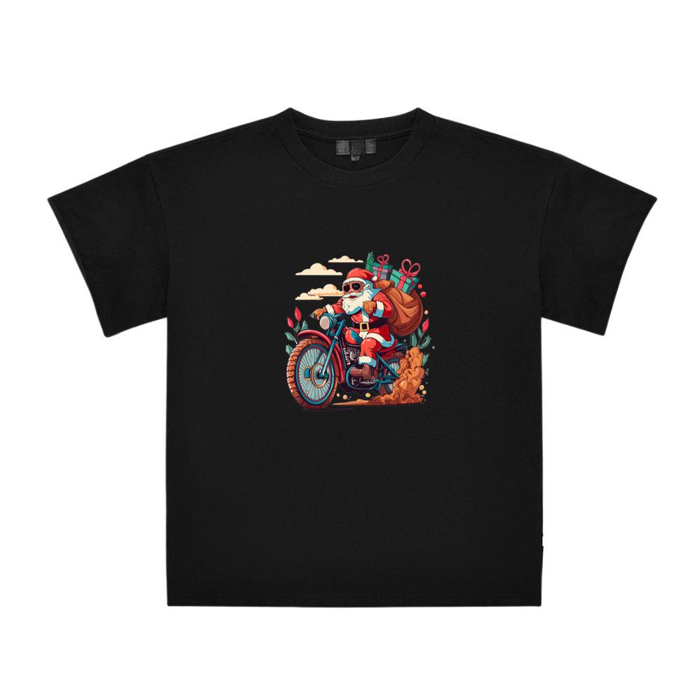 Chrismas Santa Rider Vintage T-Shirts