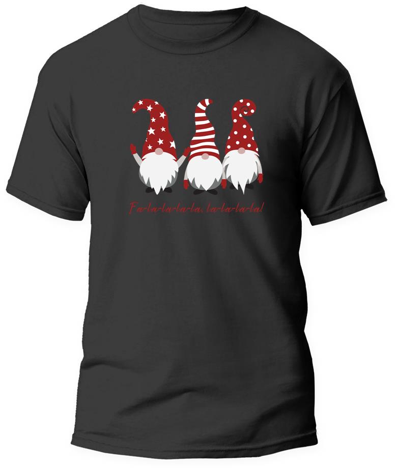 Christmas Gnome Hug Fa-la-la T-Shirt