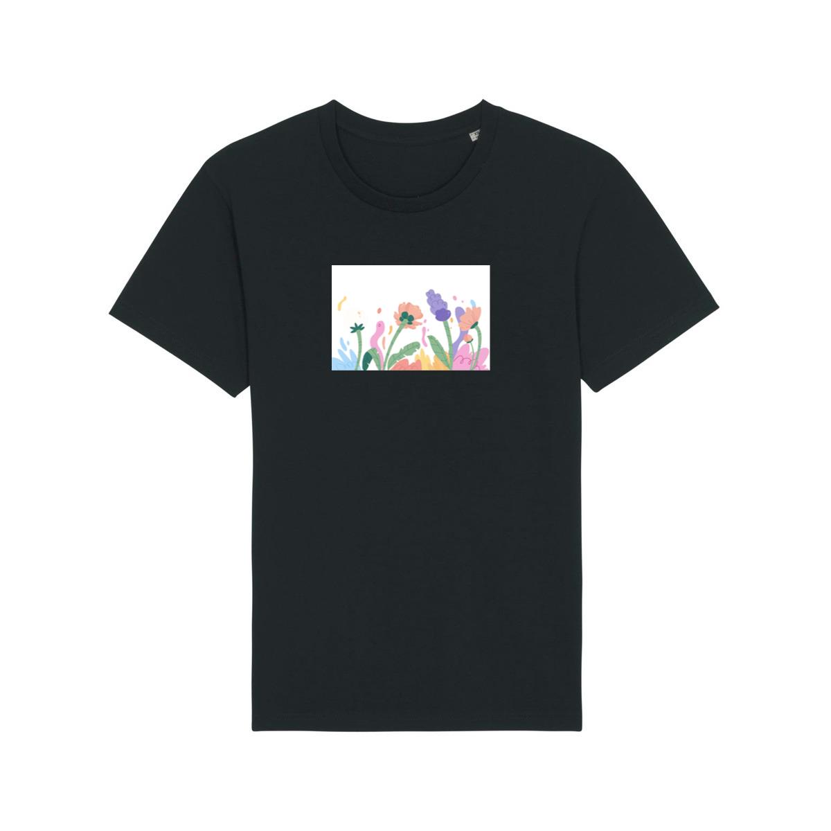 Chromatic Blooms in a Dreamscape T-Shirts