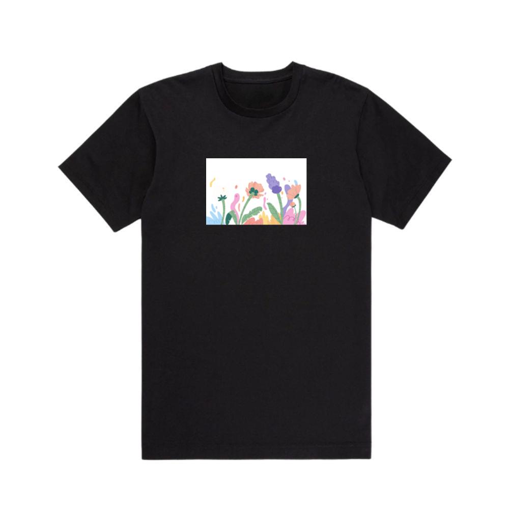 Chromatic Blooms in a Dreamscape T-Shirts