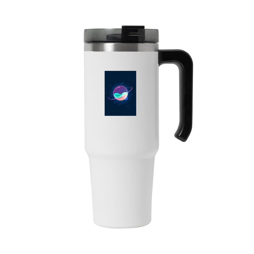 Chromatic Gradient Sphere with Orbital Luminescence Tumbler