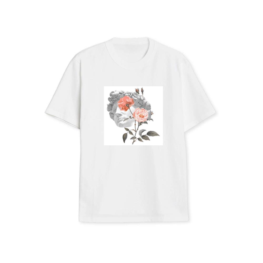 Classical Bust with Roses T-Shirts