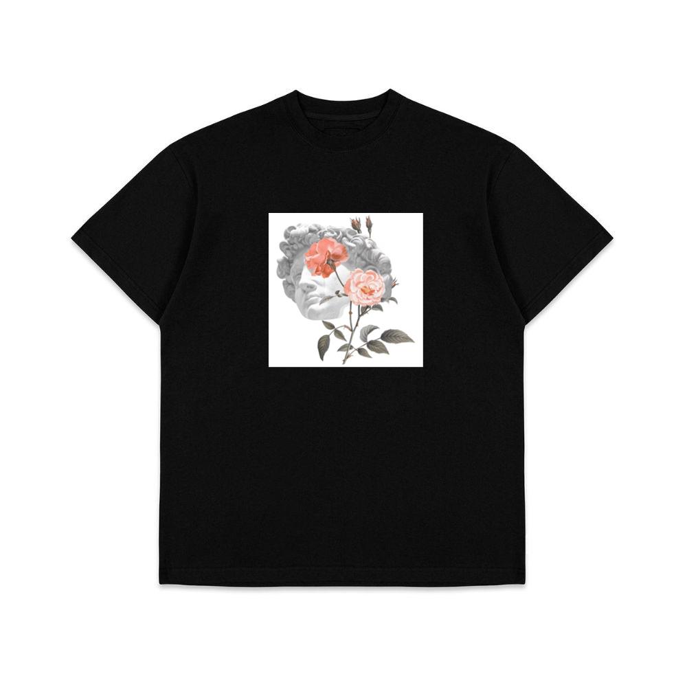 Classical Bust with Roses T-Shirts