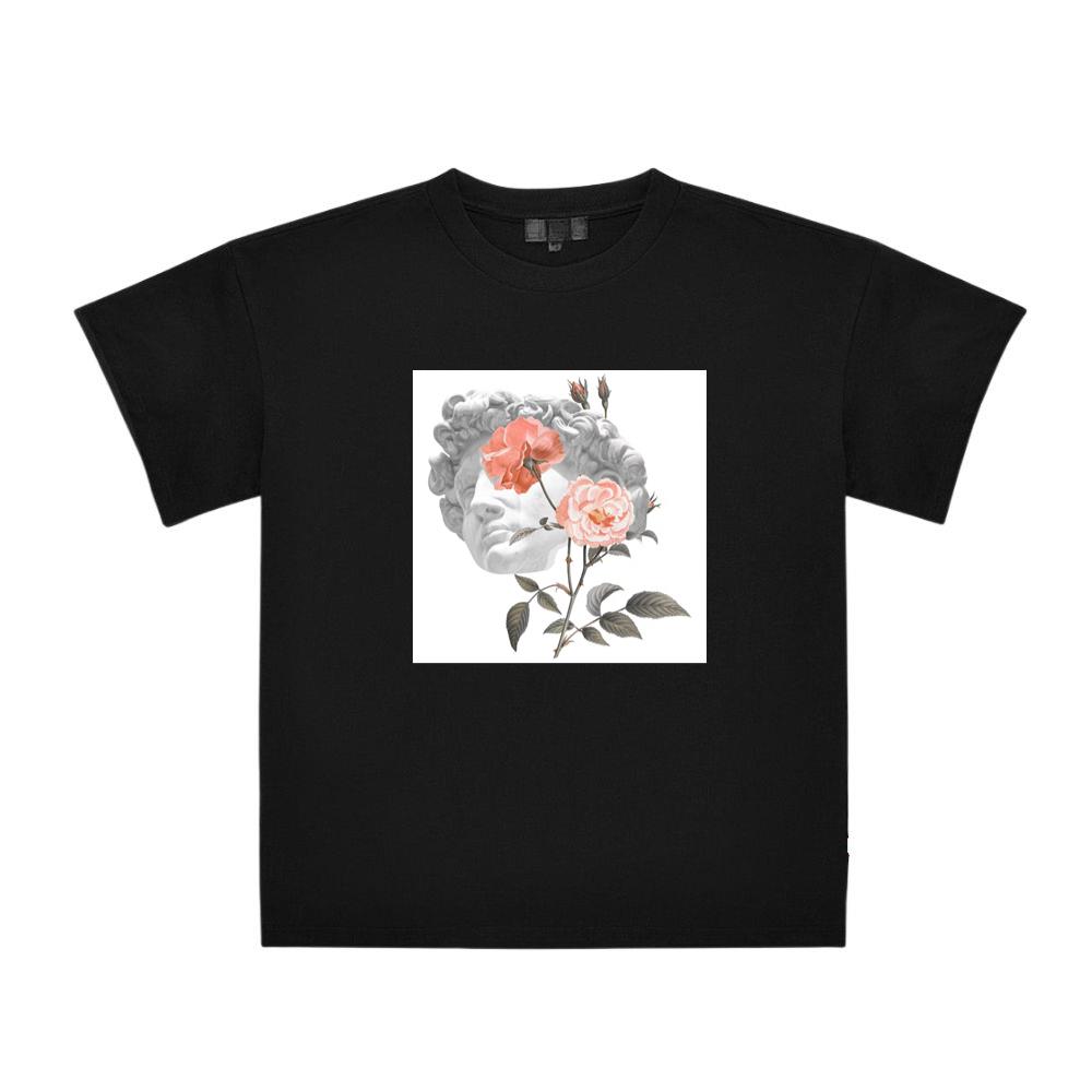 Classical Bust with Roses T-Shirts