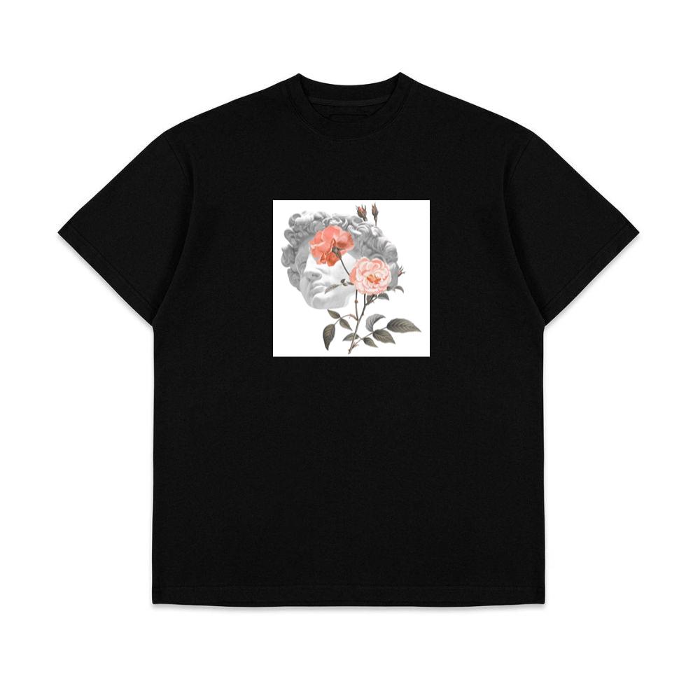 Classical Bust with Roses T-Shirts