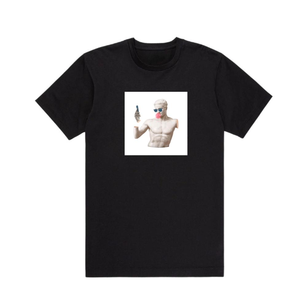 Classical Sculpture with Modern Selfie T-Shirts