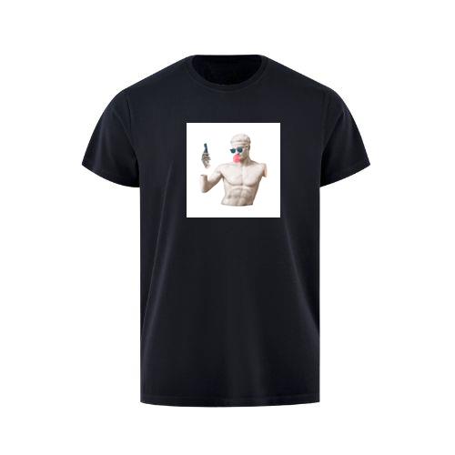 Classical Sculpture with Modern Selfie T-Shirts