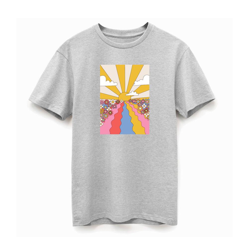 Cloud-Kissed Sunbeams and Floral Dreams T-Shirts