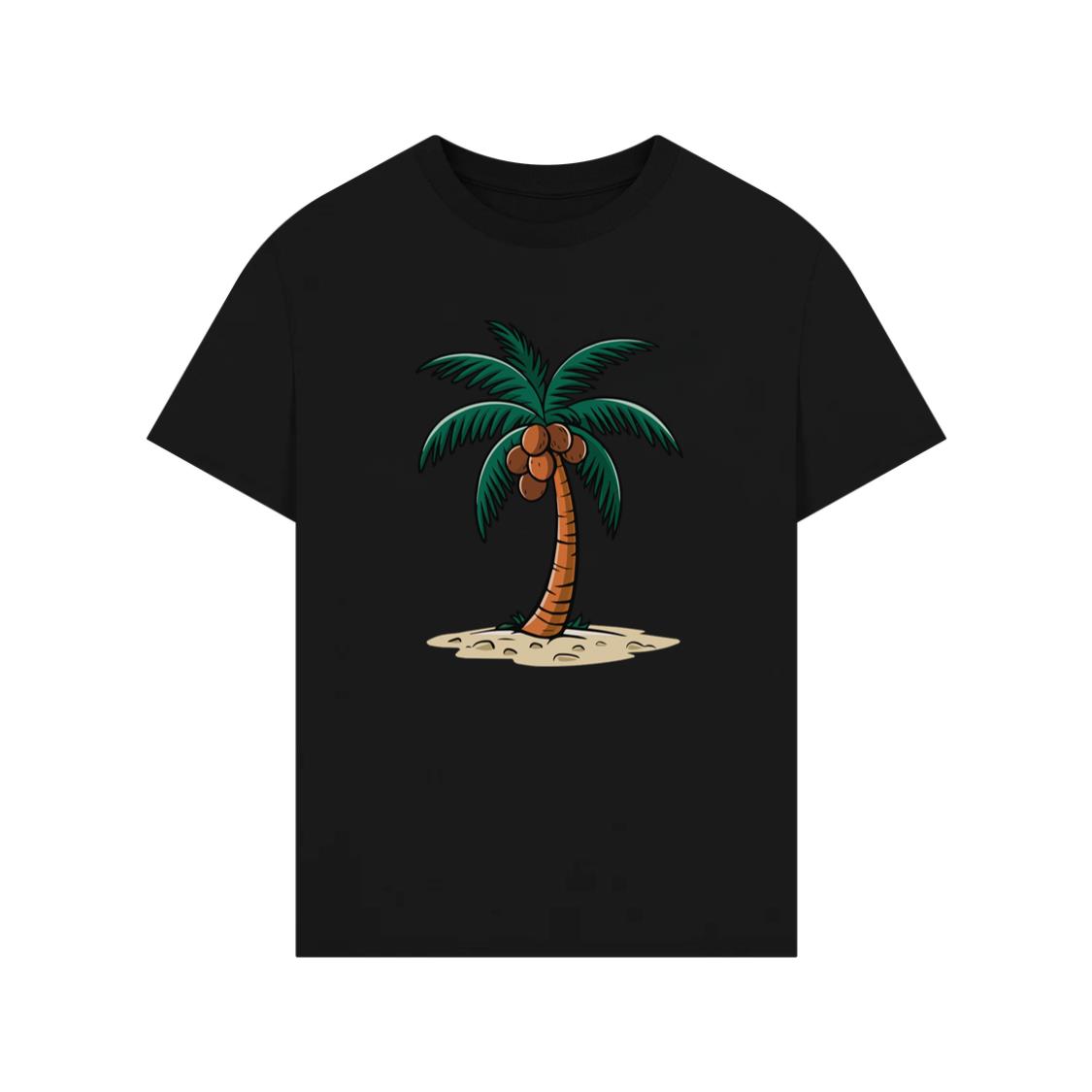 Coconut Tree On Island T-Shirt