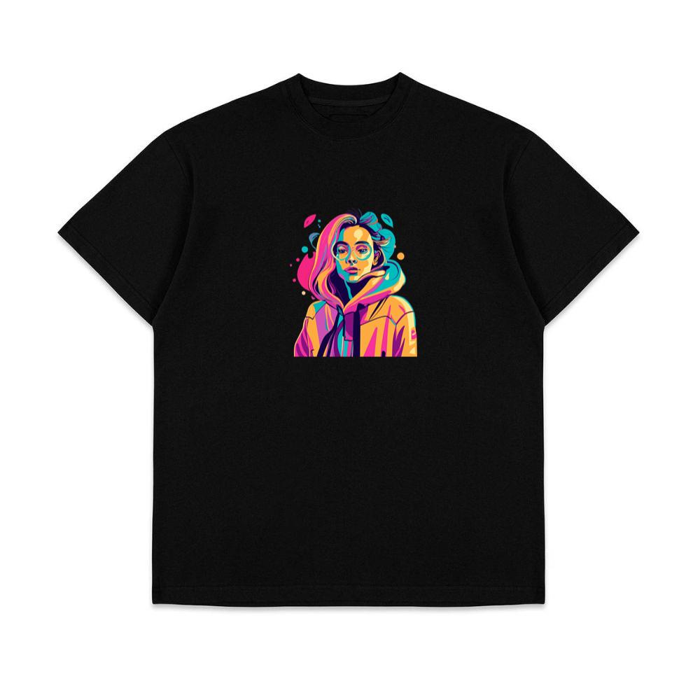Colorful Art Hoodie Girl T-Shirts