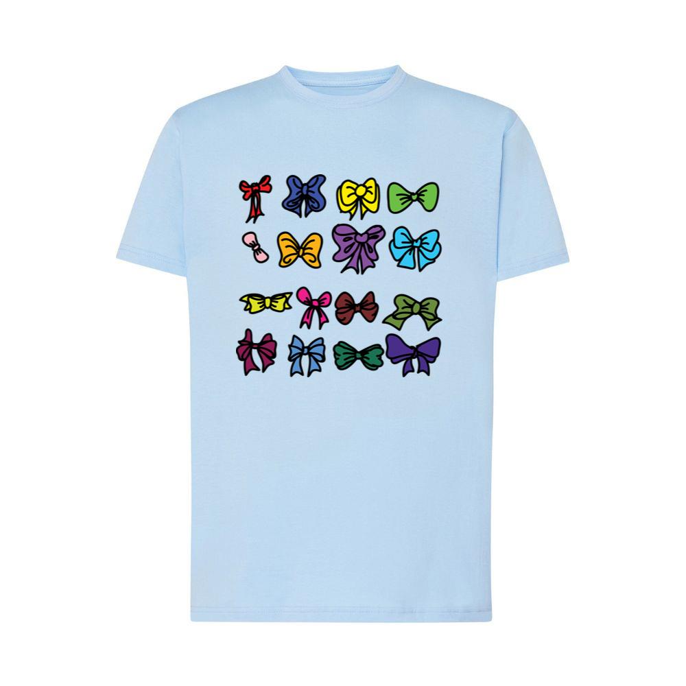 Colorful Cartoon Bows Collection T-Shirts