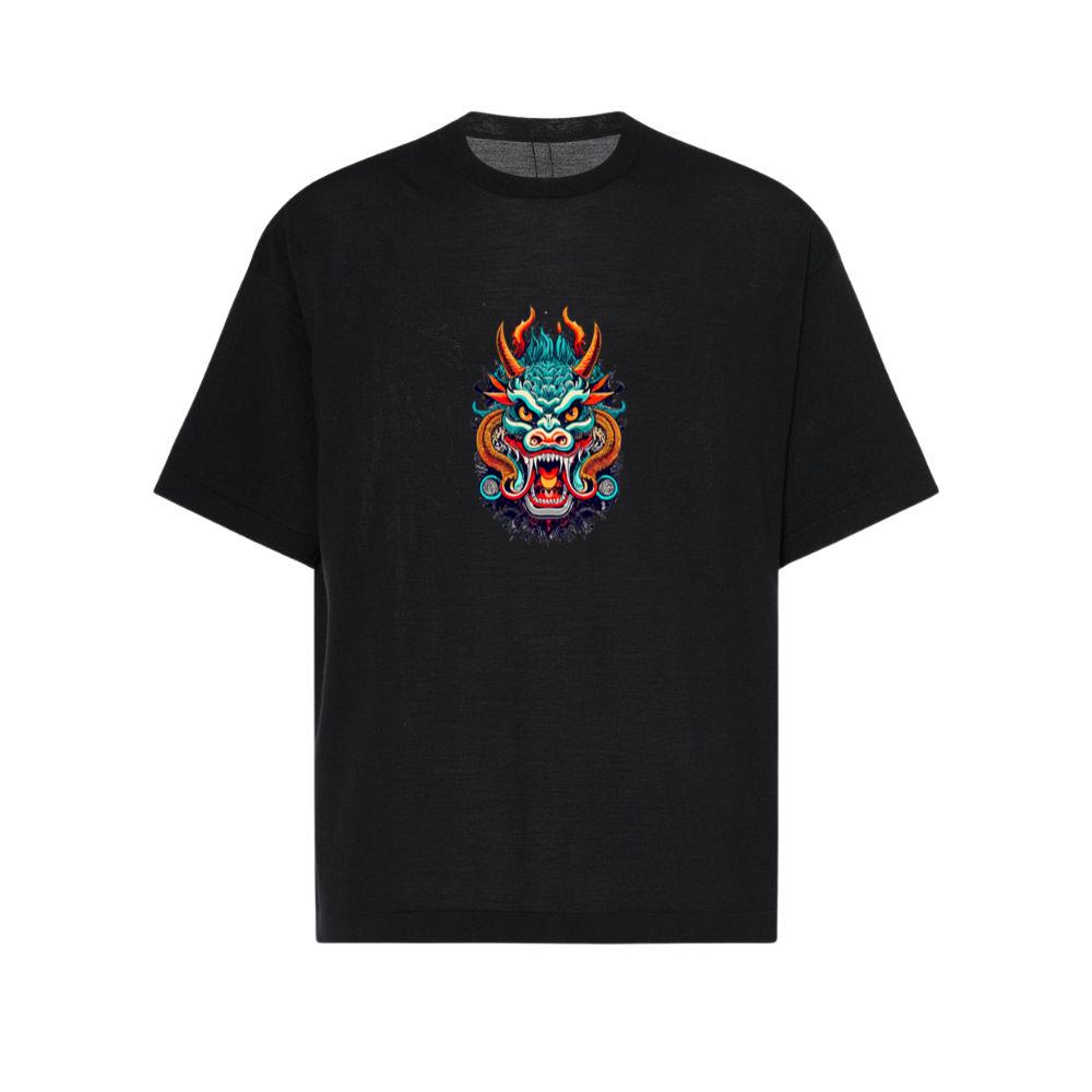 Colorful Dragon Monster Chinese Style TShirts Shopolaty