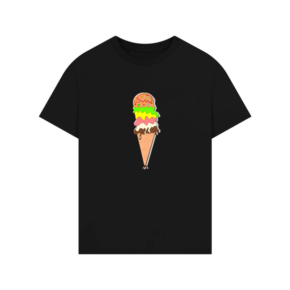 Colorful Ice Cream Cone T-Shirt