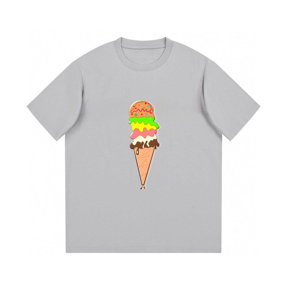 Colorful Ice Cream Cone TShirts Teeclips