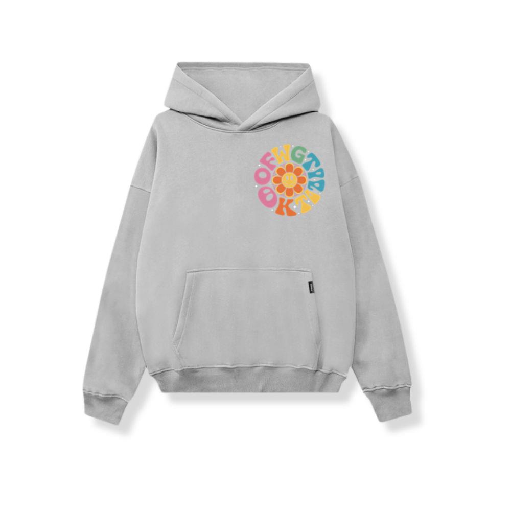 Colorful Smile Retro Typography Hoodies