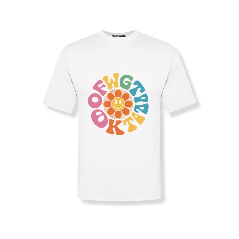 Colorful Smile Retro Typography T-Shirts