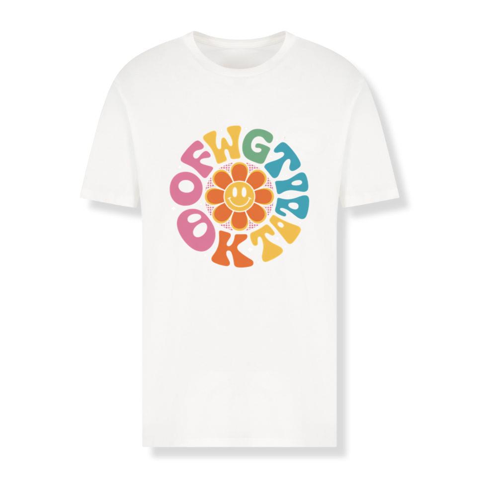 Colorful Smile Retro Typography T-Shirts