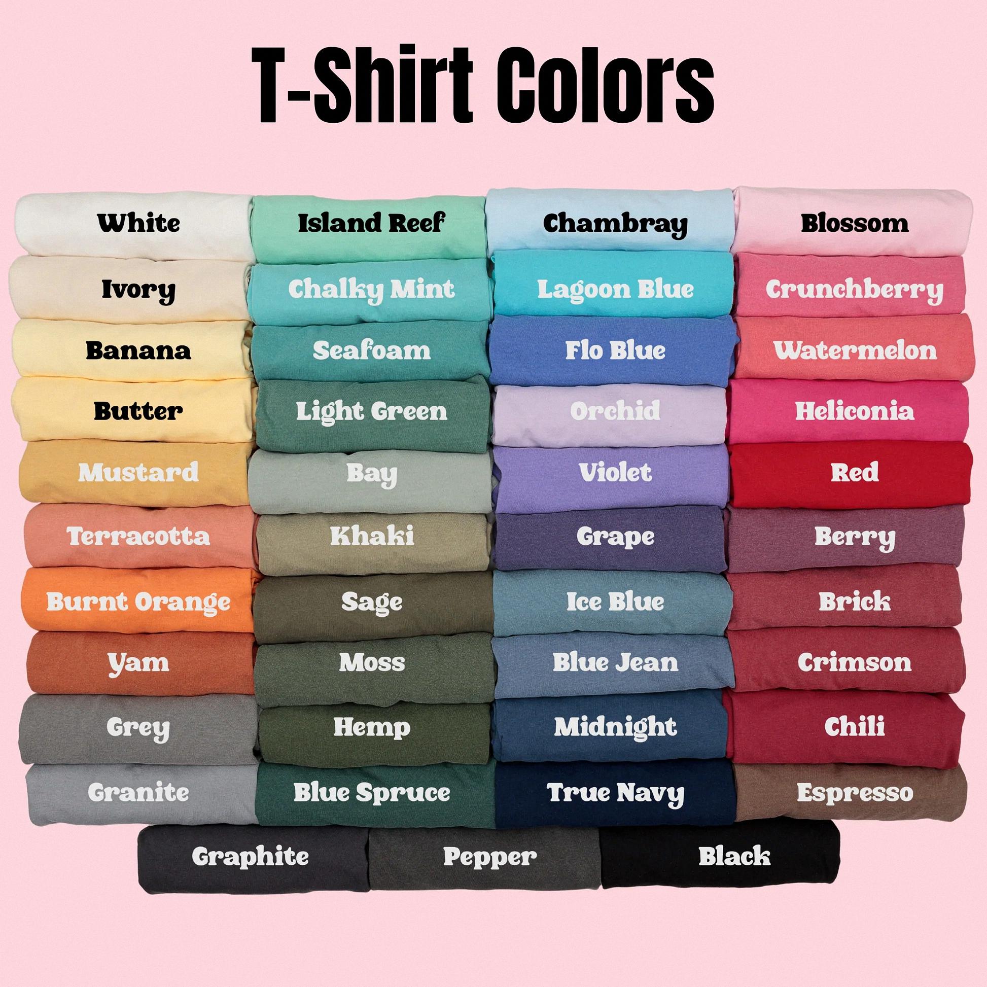 Colorful Stacked Fish Graphic Tee Oversized T-Shirt for Women Preppy Coastal Beachy Sardine Girl Summer Aesthetic White Heavyweight Cotton Short Sleeve Crew Neck Coquette Bow Ocean Life Vacation Outfit Casual Streetwear Top - Image 7