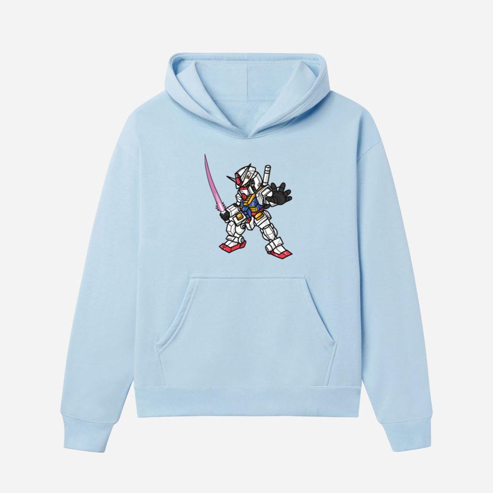 Colorful Sword Mecha Warrior Hoodies