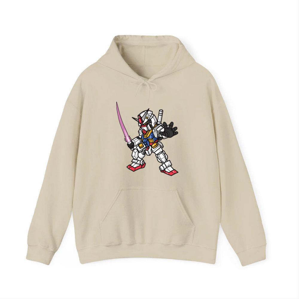 Colorful Sword Mecha Warrior Hoodies