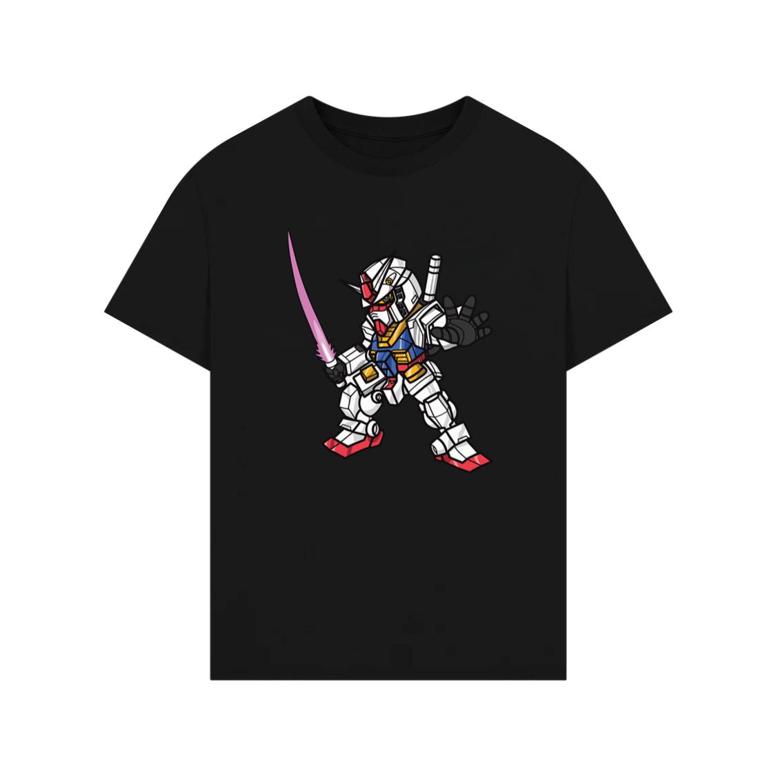 Colorful Sword Mecha Warrior T-Shirt