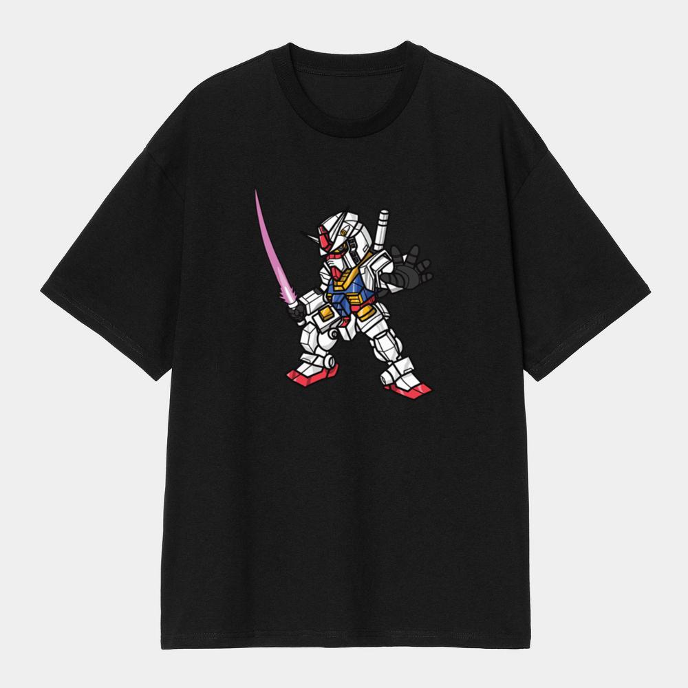Colorful Sword Mecha Warrior T-Shirts