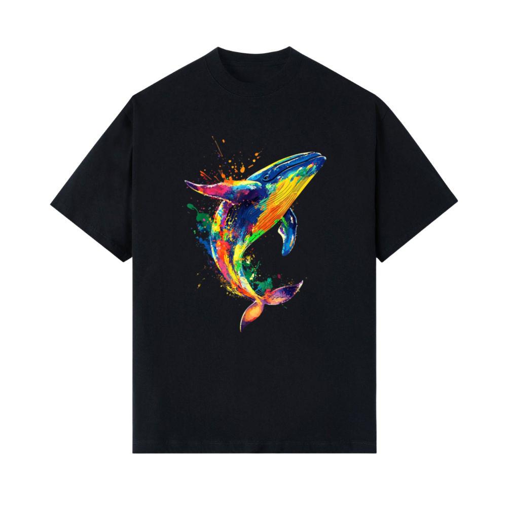 Colorful Whale T-Shirt