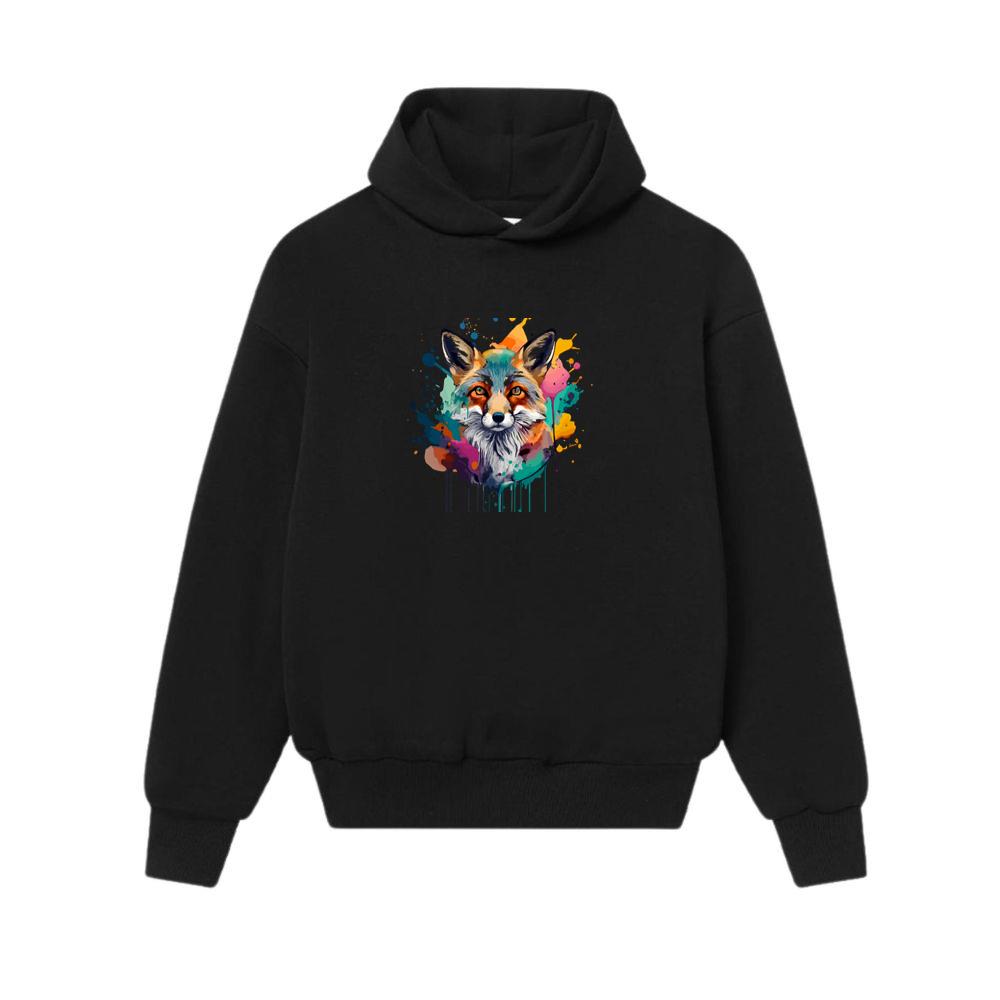 Colourful Foxy Beauty Animal Hoodies