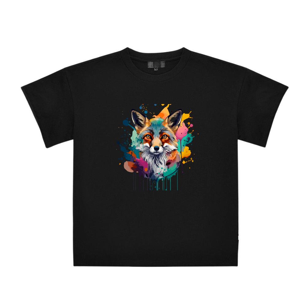 Colourful Foxy Beauty Animal T-Shirts