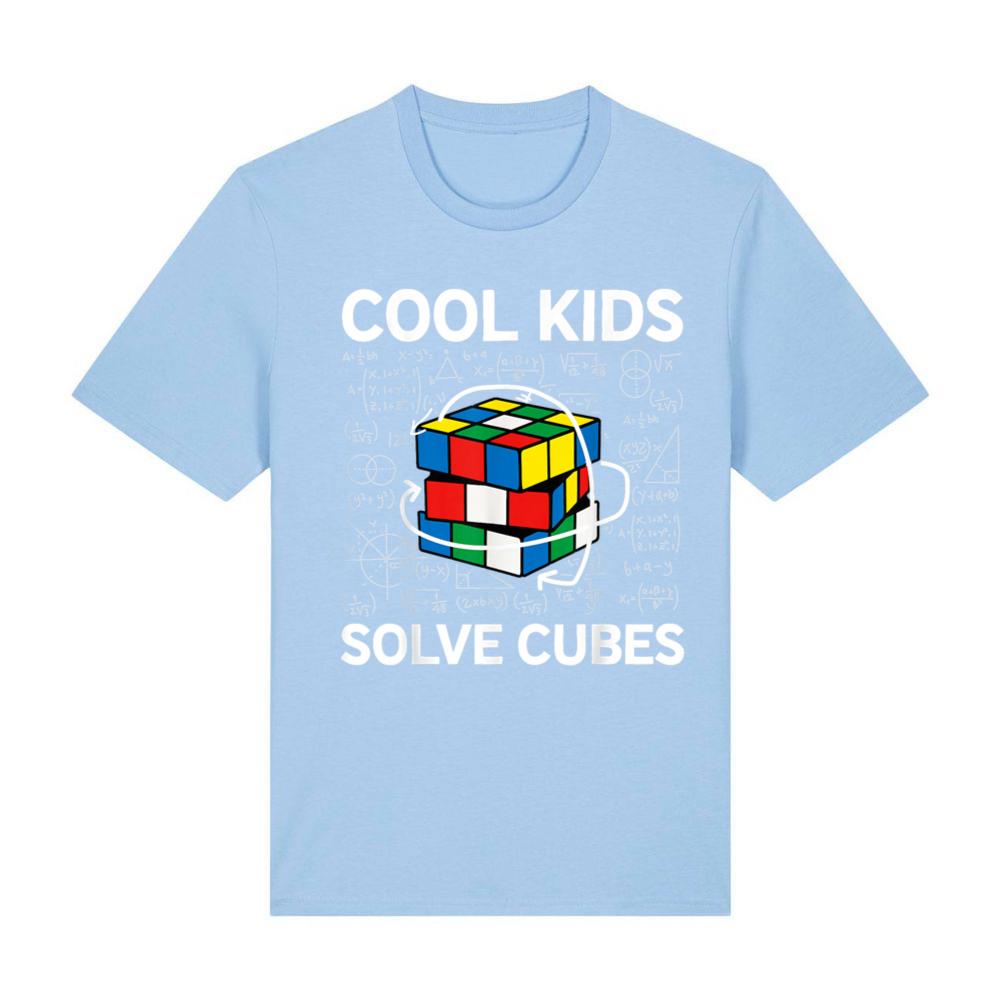 Competitive Puzzle Cube Cool Kids Solve Cubes Speed Cubing T-Shirt