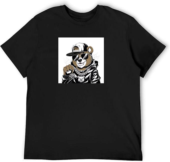 Cool Bear with Cap and Chain T-Shirts