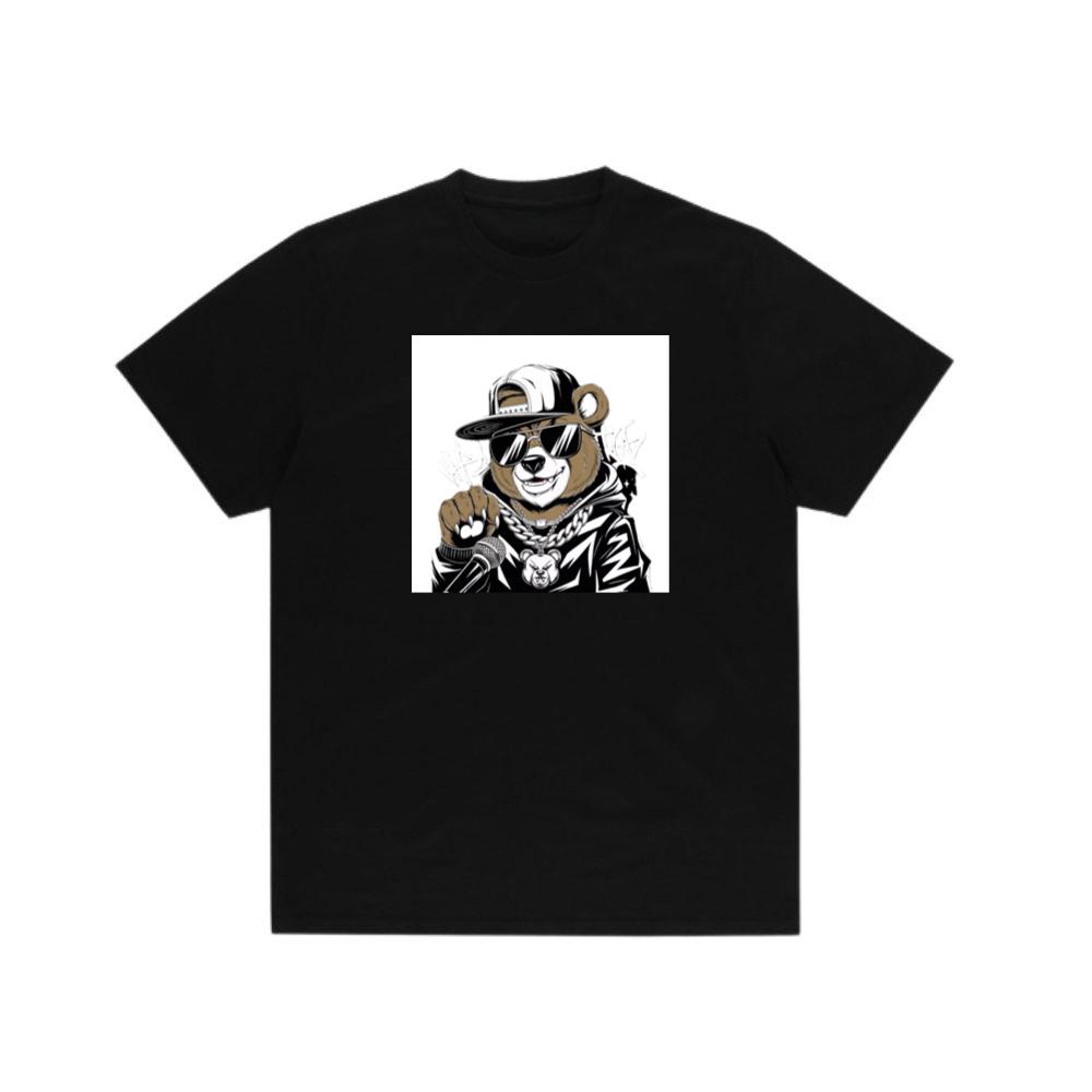 Cool Bear with Cap and Chain TShirts Tetebi