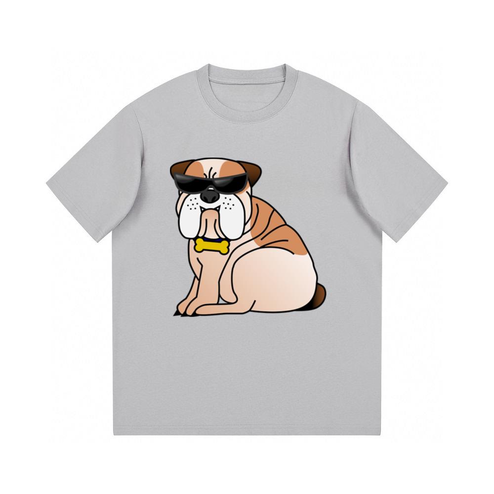 Cool Bulldog Wearing Sunglasses TShirts Teeclips