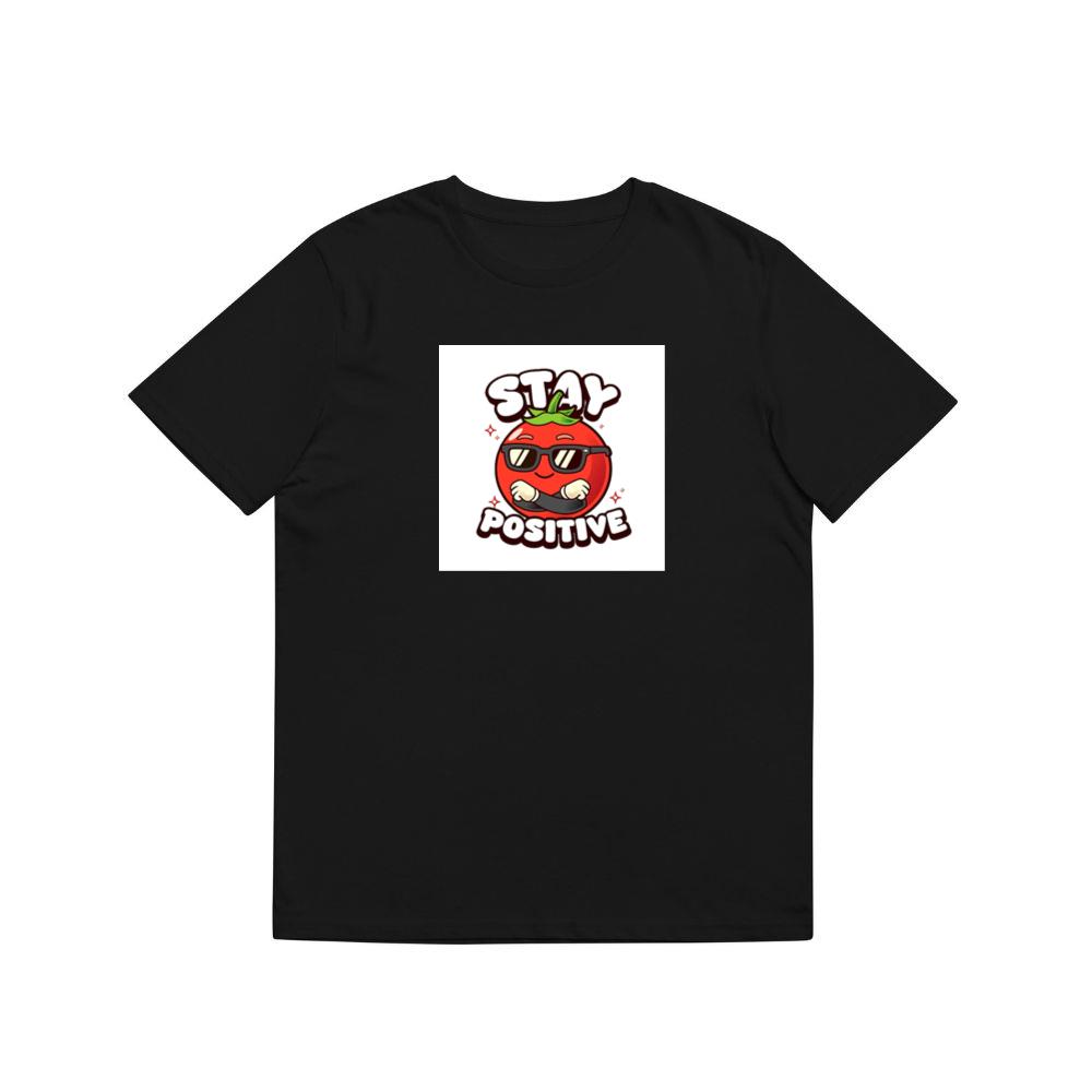 Cool Tomato Says Stay Positive T-Shirts