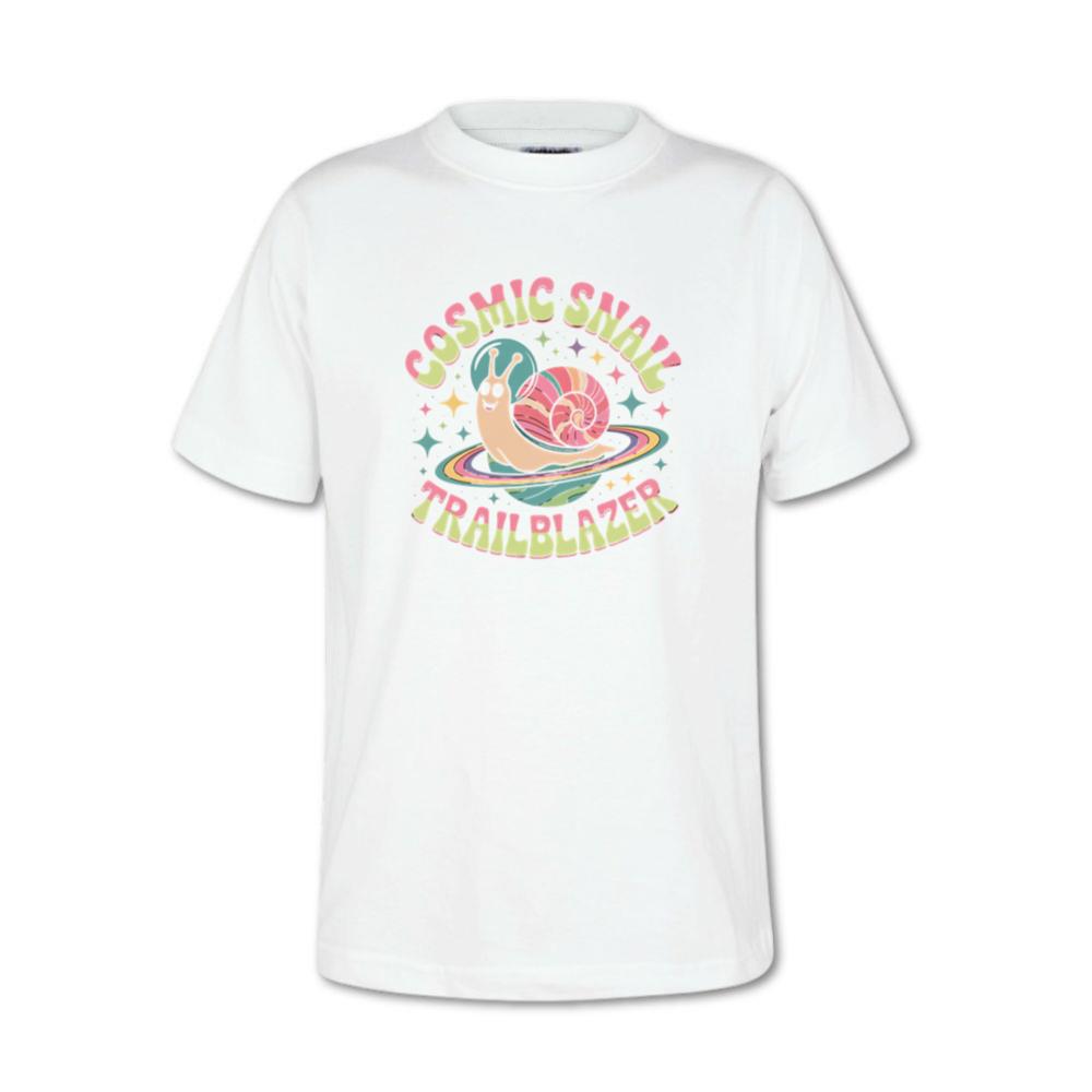 Cosmic Snail Trailblazer Funny Retro Animal Graphic T-Shirts